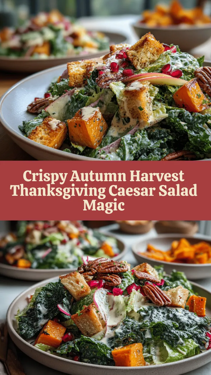 Autumn Harvest Caesar Salad recipe