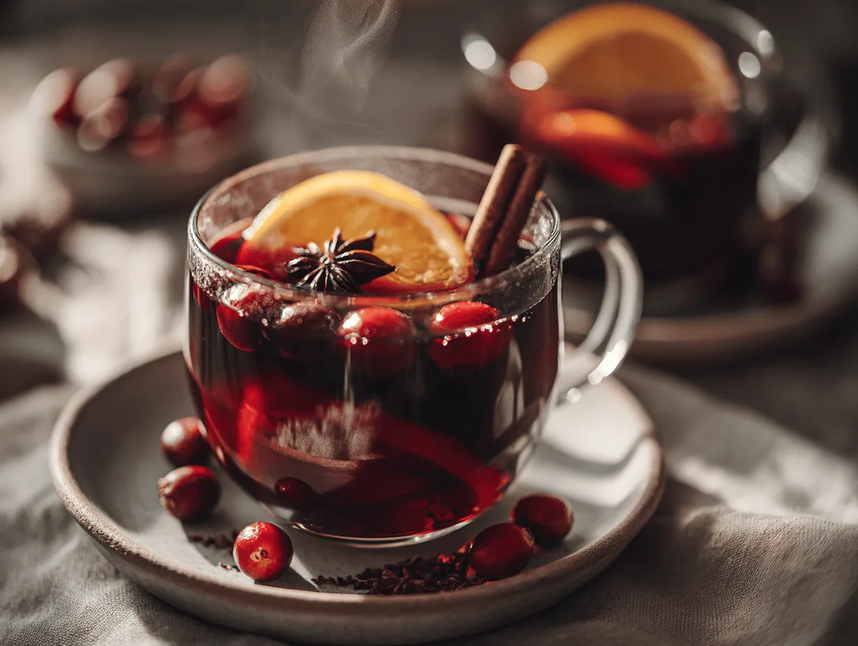 mulled wine recipe preparation steps