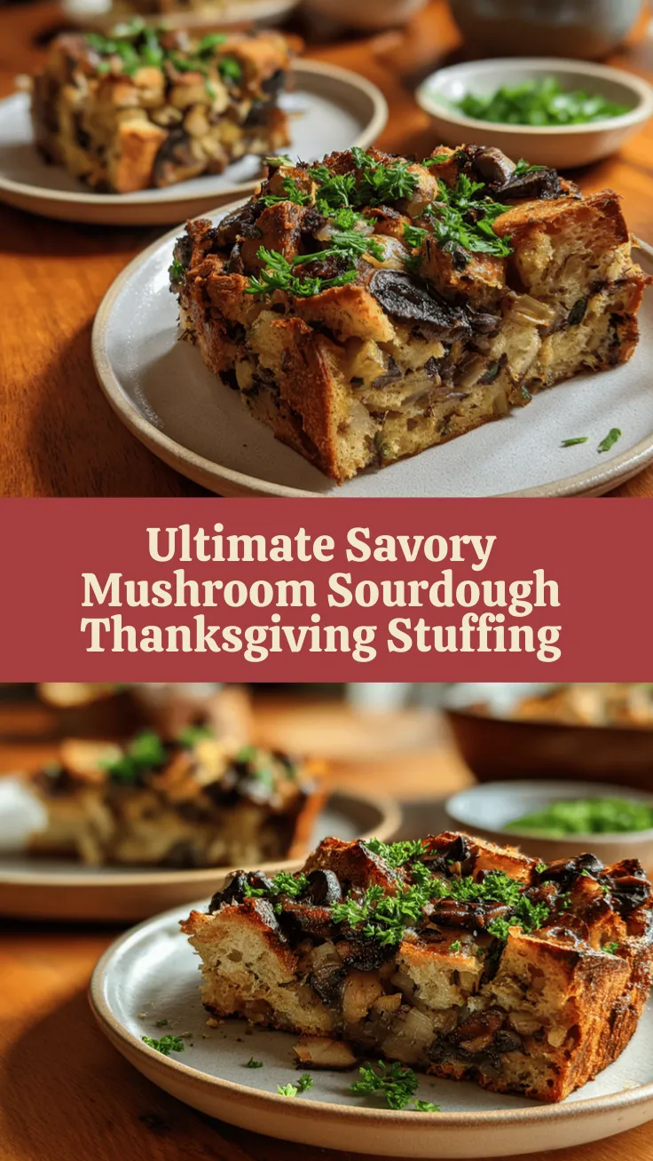 mushroom and sourdough stuffing recipe